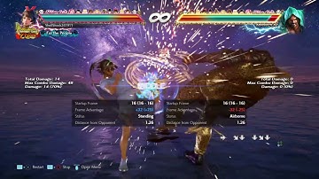 TEKKEN 7 Josie Low Parry Combo
