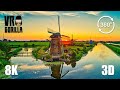 This is Holland VR: The Windmills of Kinderdijk - 8K 3D 360 Video