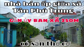 Nhà đất Củ Chi giá rẻ, giới thiệu, mẫu nhà cấp 4, có 62mv thổ cư, mặt bê tông, thuộc ấp Giữa