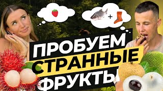 ПРОБУЕМ НЕОБЫЧНЫЕ ФРУКТЫ на Бали