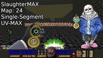 SlaughterMAX Map 24 "Dead Ringer" UV MAX [DOOM II]