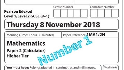 GCSE Maths Higher Nov 2018 Paper 2H: Probability: Solving with Venn Diagrams - Q1 Explained