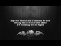 Avenged sevenfold  the stage lyrics on screen full