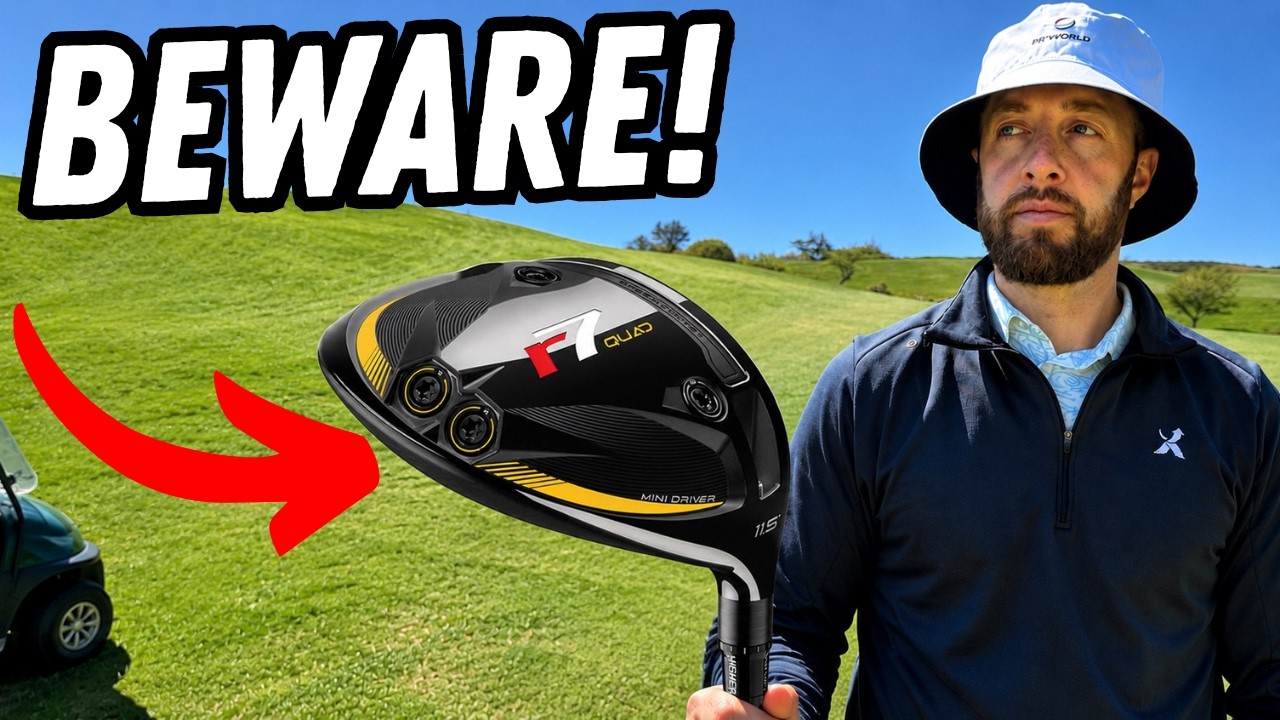 TaylorMade R7 Quad Mini Driver Review | 11.5 vs 13.5 (One HUGE