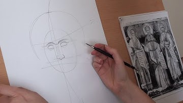 Preview of Patreon Iconography Tutorial 2: Dynamic Frontal pose with Curved Axes