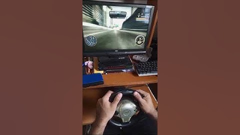 Using the racing wheel for the first time - need for speed most wanted