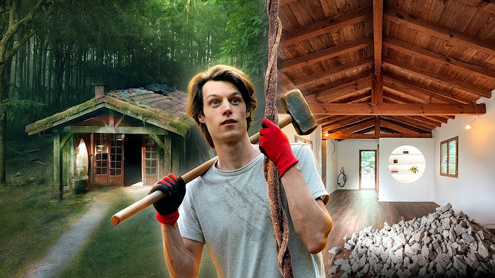 I renovate a house in the forest in 3 months