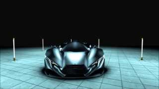 Mercedes SL GTR Concept Car by Mark Hostler - Modern Industrial Design