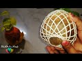 How to perfectly wrap Hanging ball #kokedama  / Ridhi's Hub