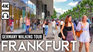 FRANKFURT, Germany  4K Walking Tour | Downtown & Banking District