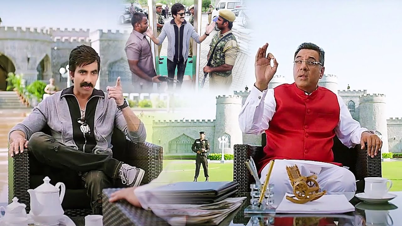 Boman Irani & Ravi Teja Serious Warning Interesting Scene | Telugu Movies | Cinema Chupistha