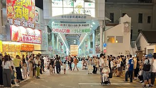 岸和田だんじり祭 本宮 灯入れ曳行 岸和田駅前 生中継‼️ 電波あれば宮本ダッシュまで‼️