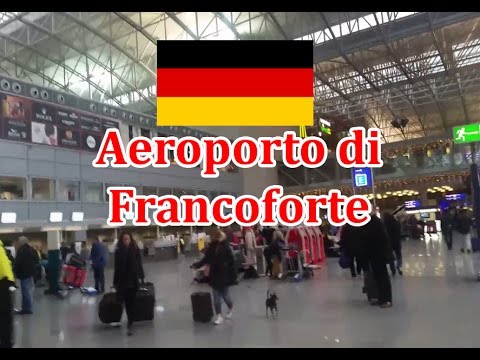 Video: Guida all'aeroporto di Francoforte