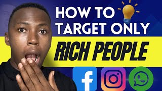 Full How To Target Rich Audience On Facebook And Instagram Ad | Facebook Ads Audience Targeting Update