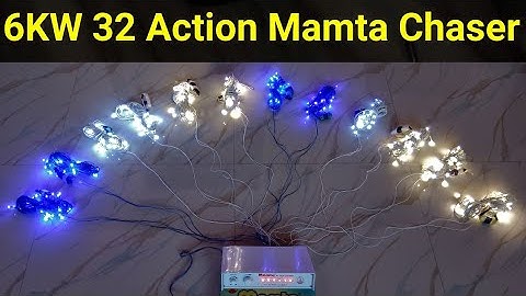 32 Action Mamta Chaser Effects || 6KW 32 Action Chaser || 32 Action Running Light Chaser