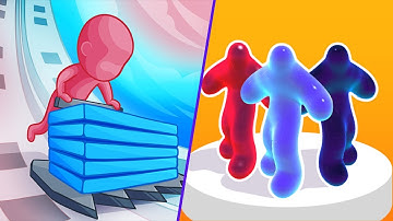 Stack Color vs Blob Runner 3D Gameplay Walkthrough Android, iOS MAX LEVEL