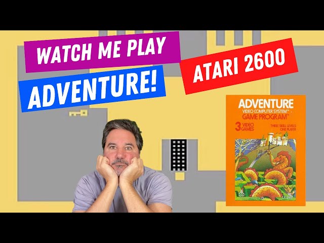 Adventure - Atari 2600 video games, free online game play in your browser.