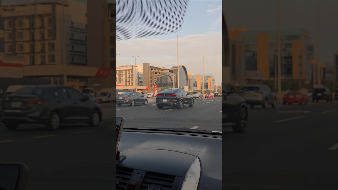 ​Cruising the City: Golden Hour Vibes 🌅🚗; jeddah saudi 🇸🇦 arabia