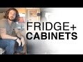 Van Dwelling: CABINET + NIGHTSTAND BUILD and refrigerator install in my Chevy Astro