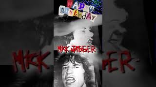 @mickjagger - Happy 80th Birthday!.