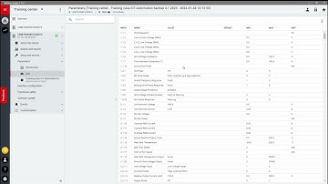 How to compare parameters in MyDrive® Insight