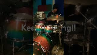 Keep Praying Drumcover!! #diemondstar  @quartetmusicchannel4023