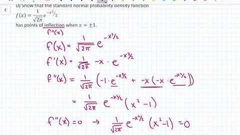 5.4 - The Natural Exponential Function: Differentiation and Integration