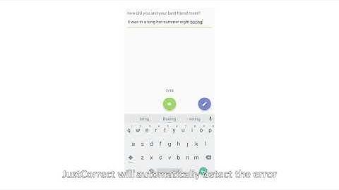 JustCorrect: Intelligent Post Hoc Text Correction Techniques on Smartphones