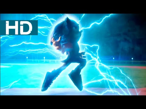 Kirpi Sonic (2020) - Sonic Enerji Patlaması Yaşıyor | Movie CLIP HD