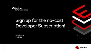 Sign up for the No-cost Developer Subscription for Red Hat Enterprise Linux