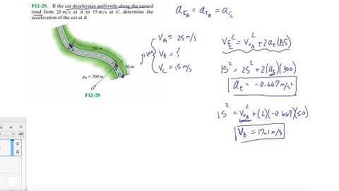 Problem F12-29 Dynamics Hibbeler 13th (Chapter 12)