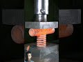 Red Hot Metal vs. Hydraulic Press!🔥 Hashtags: #Hydraulic Press #Satisfying #OddlySatisfying #ASMR