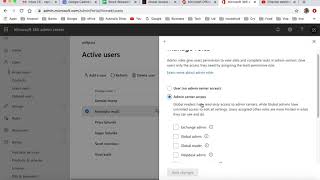 How to assign admin role to the user in office 365