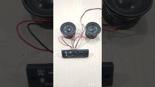 “😱 Chhota Amplifier, Dangerous Bass! (5W+5W Test)” #speaker #electronics #shorts #amplifier #reels