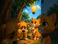 चालाक बिल्ली और भोला कुत्ता 😹🐶 #cartoon #kidsstory #moralstories #animation #shorts