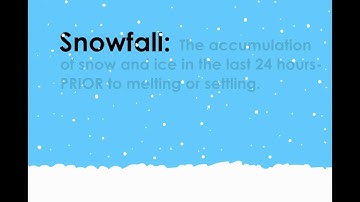 How to Measure New Snow Depth