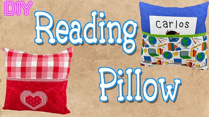 Tutorial: Cómo hacer una almohada de lectura DIY