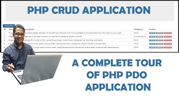 How to make a CRUD application using PHP PDO - Introduction Part-1
