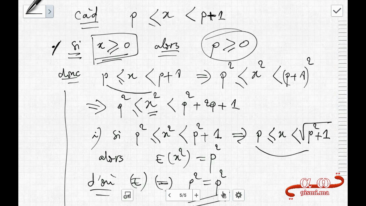 (1Bac SM : exercice 2 [partie entière] (généralités sur les fonctions