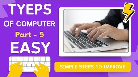 "Types of Computer in Hindi | Basic Computer Course Part-5 | Supercomputer, Mainframe, Mini, Micro"