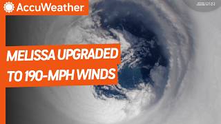 Melissa Becomes One Of The STRONGEST Atlantic Hurricanes With 190 MPH Winds