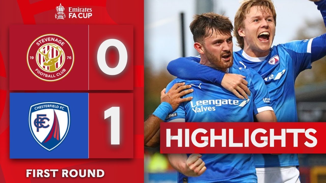 Bonis Strike Sends Spireites Through | Stevenage 0-1 Chesterfield | Emirates FA Cup 2025-26