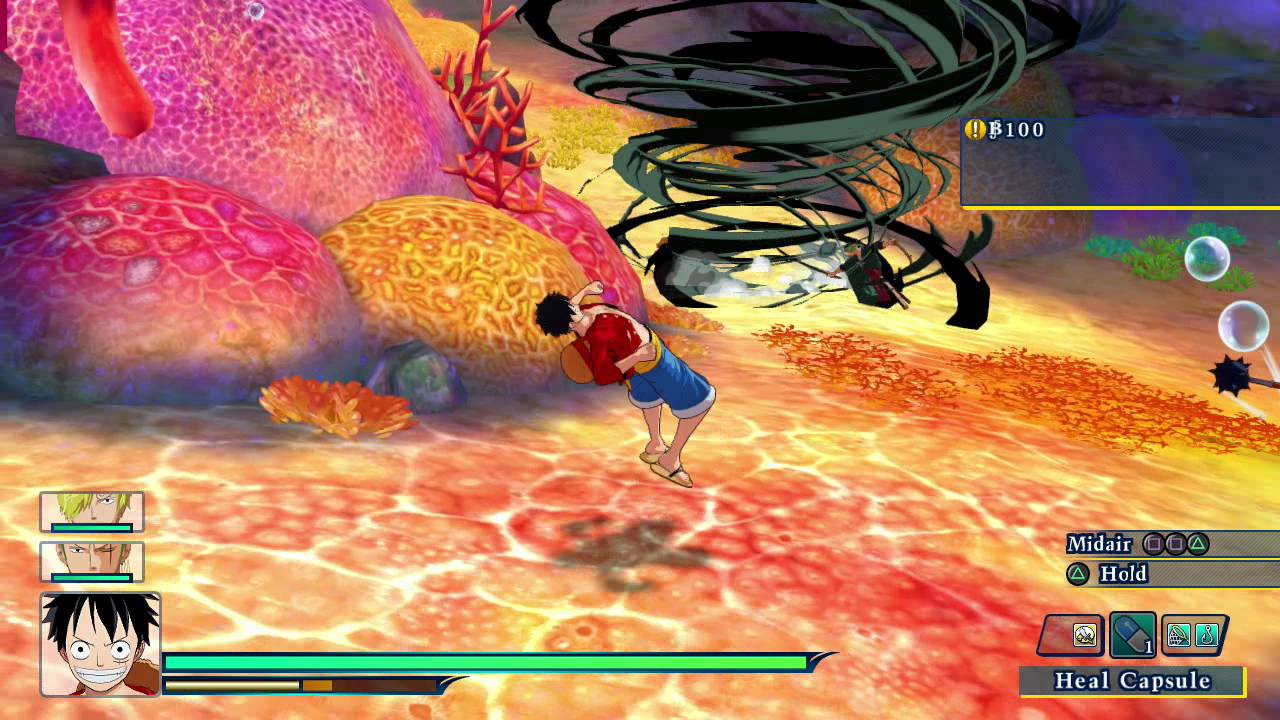 One Piece Unlimited World Red PS3 Gameplay