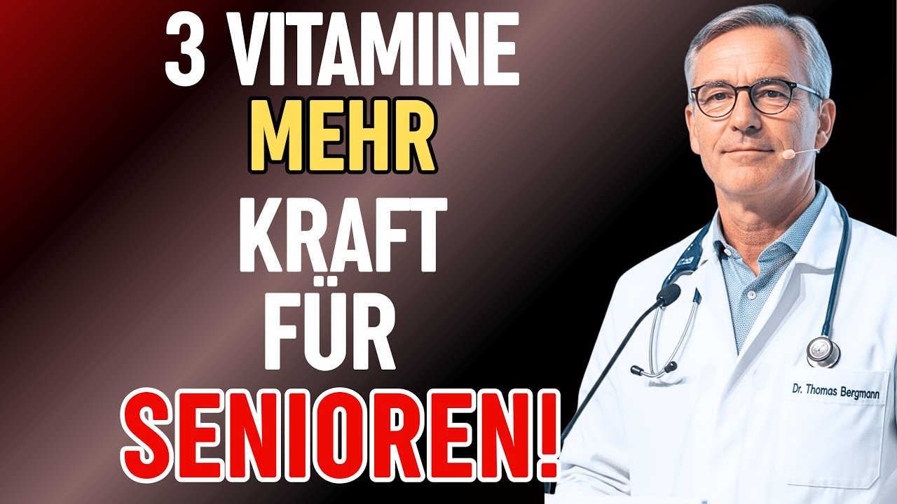 Urologe enthüllt: 3 Vitamine für mehr Energie, Durchblutung und Potenz bei Männern über 60