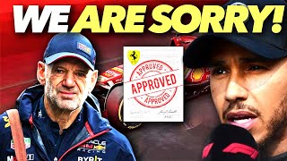 Lewis Hamilton Drops BOMBSHELL Statement on Adrian Newey's Joining Ferrari!