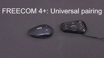 FREECOM 4+: Universal pairing