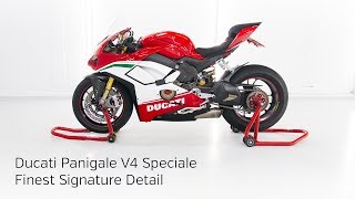 High End Detailing Ducati Panigale V4 Speciale Finest Signature Detail