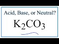 Acidic, Basic, and Neutral Solutions