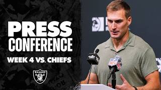 Klint Kubiak And Kirk Cousins Postgame Presser Week 4 Vs. Chiefs