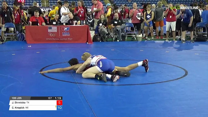 Cadet FS 106 Round of 64 - Jordan Strmiska (TX) vs...